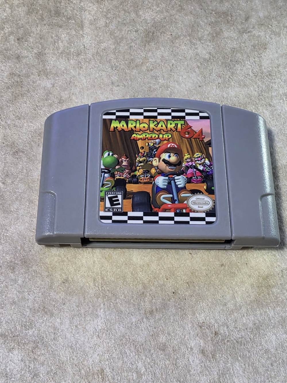 Mario Kart 64 Amped Up Nintendo 64 N64 Version 3.21 EXPANSION PAK REQUIRED